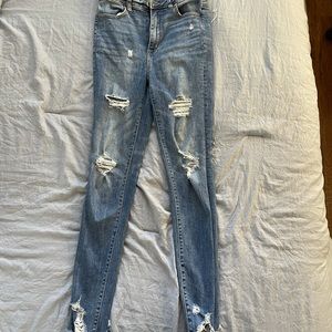 American Eagle Highest Rise super stretch